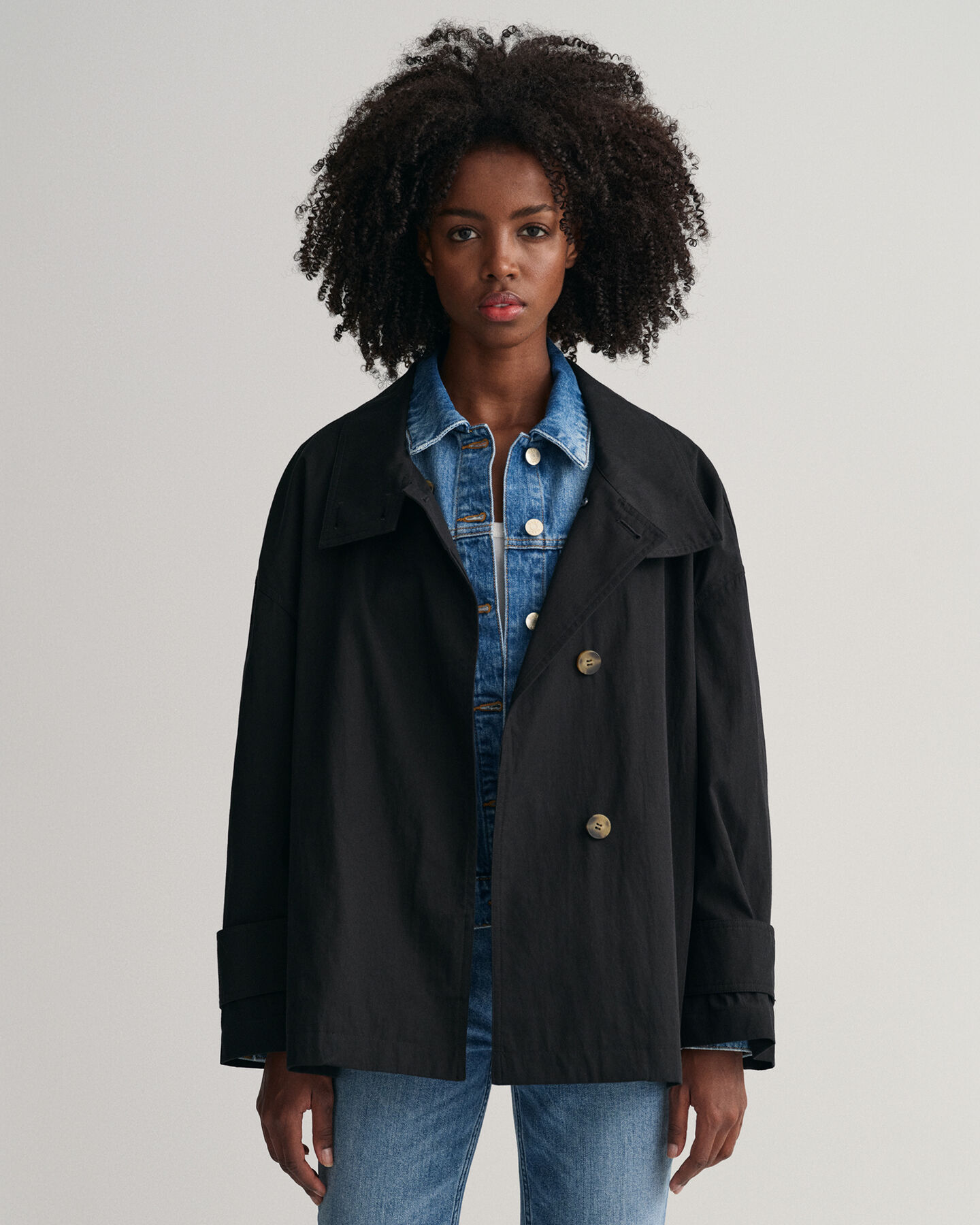 Chaqueta de algodón sin forro