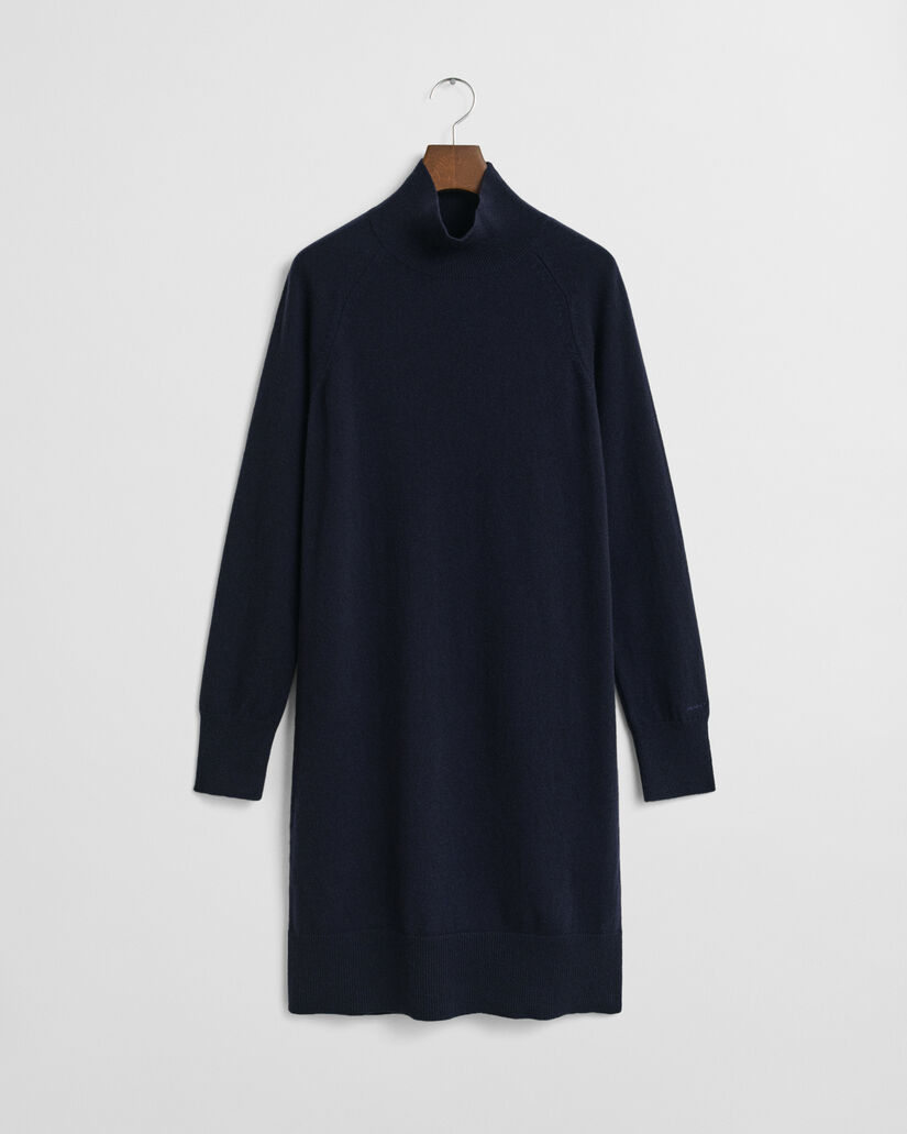 Vestido de punto de lana de oveja muy fina