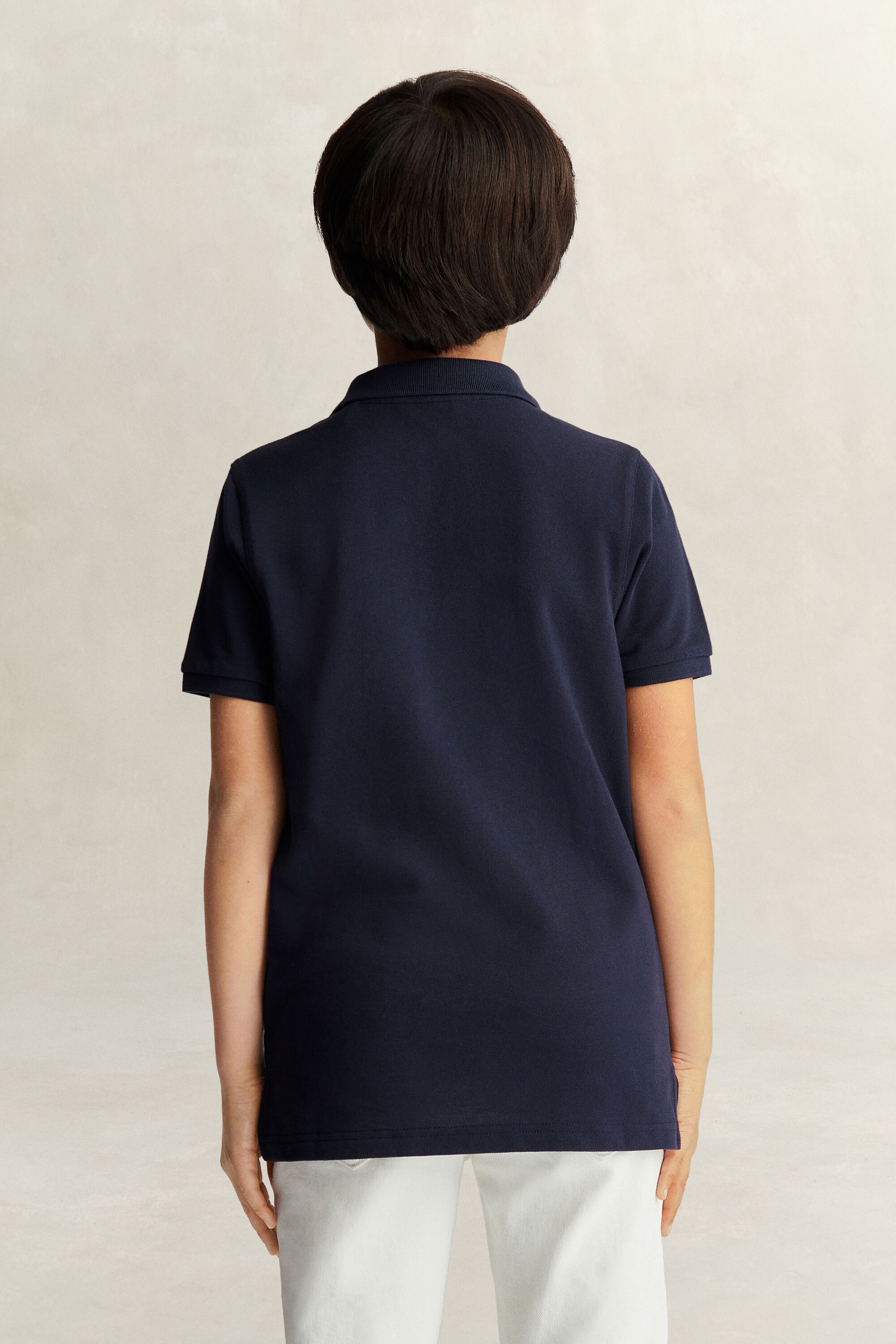 Polo de piqué Shield Teens