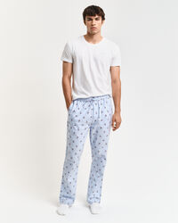 Pantalones de pijama Oxford con estampado de esquí