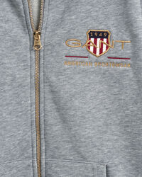 Sudadera con capucha y cremallera completa Archive Shield