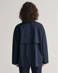 Chaqueta tipo gabardina de largo medio