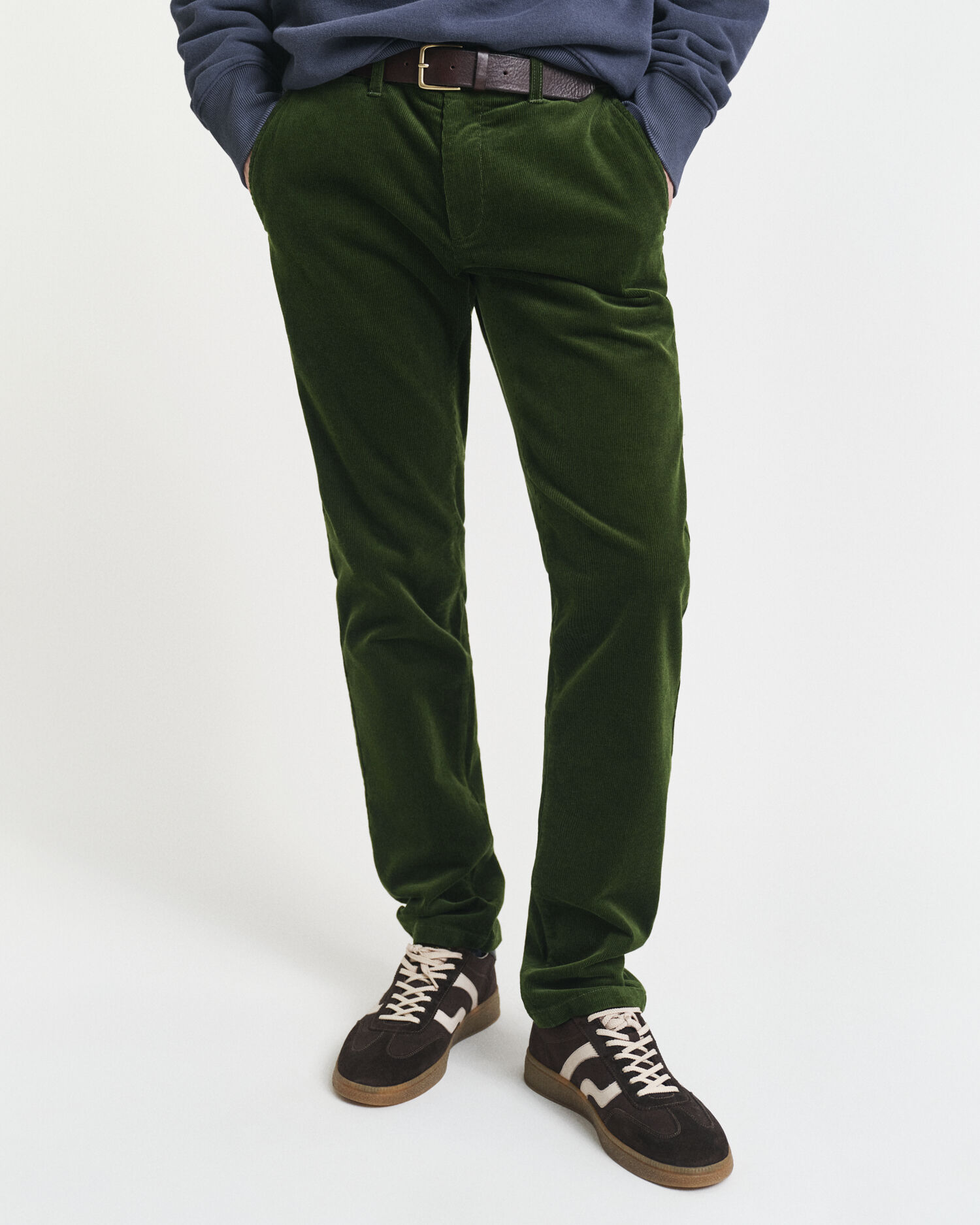 Pantalones chinos Slim Fit de pana