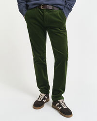 Pantalones chinos Slim Fit de pana