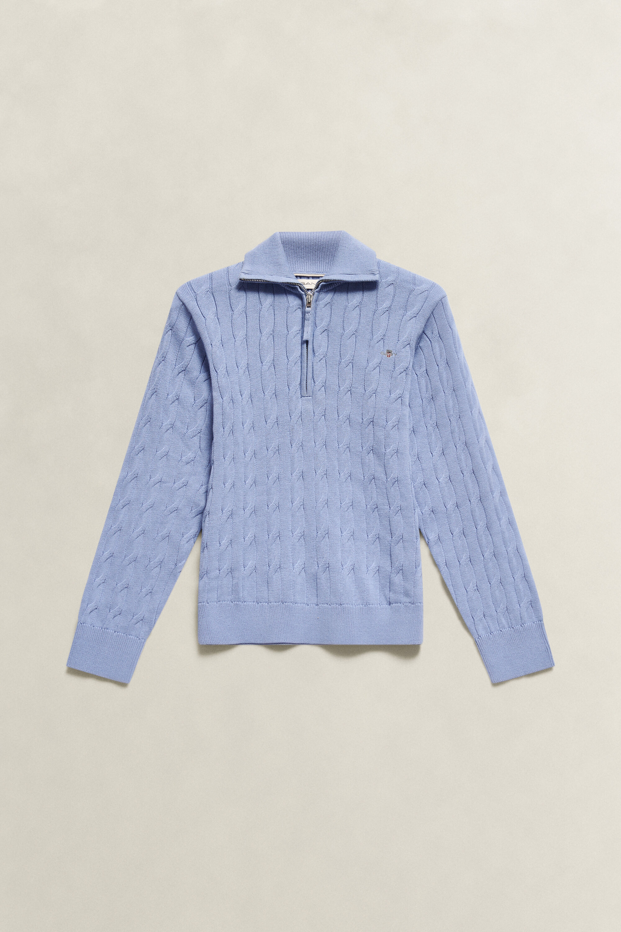 Jersey de punto de ochos con media cremallera Teen Girls