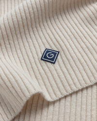 Bufanda de punto acanalado