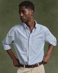 Camisa Oxford Relaxed Fit US Banker Stripe