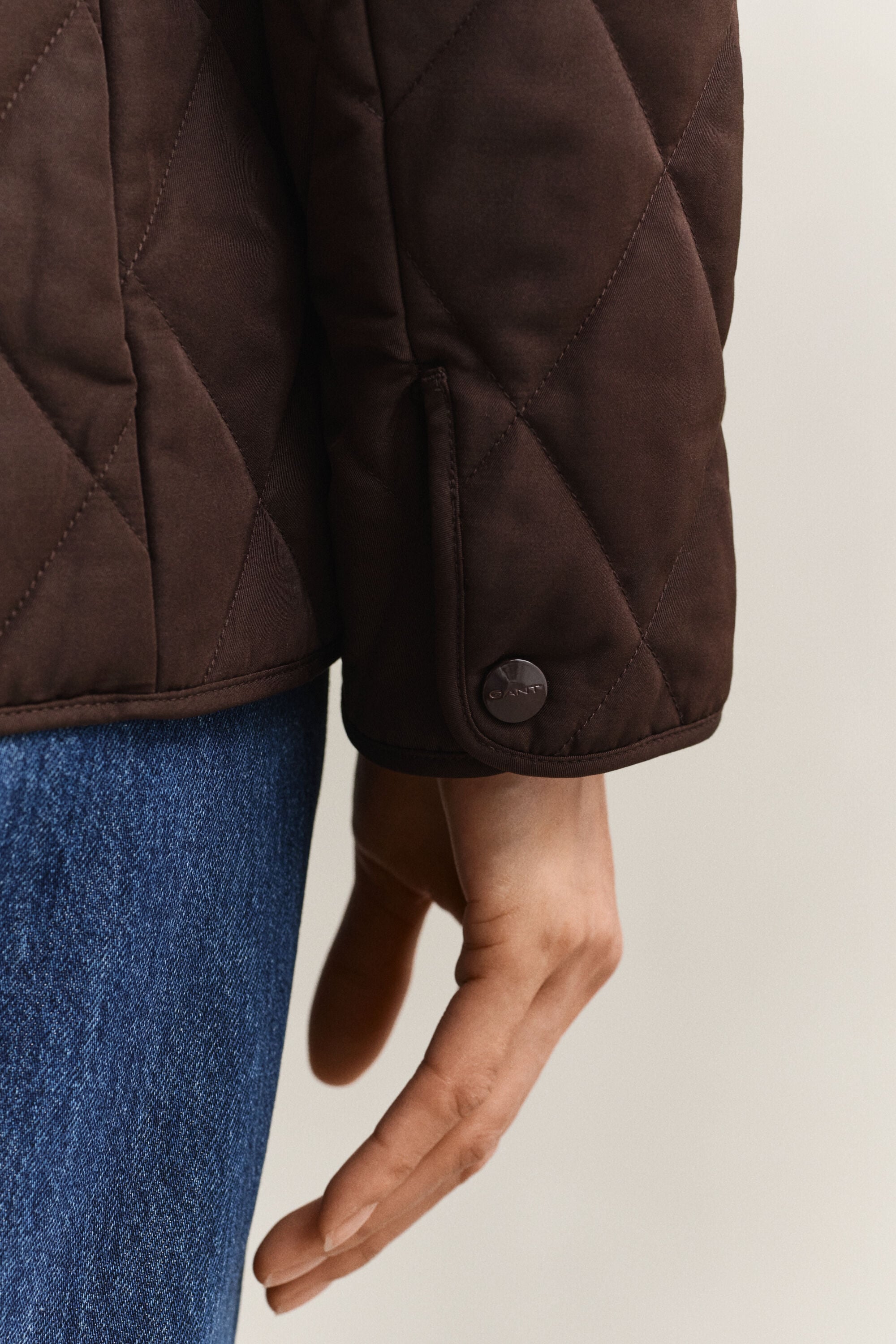 Chaqueta acolchada ajustada