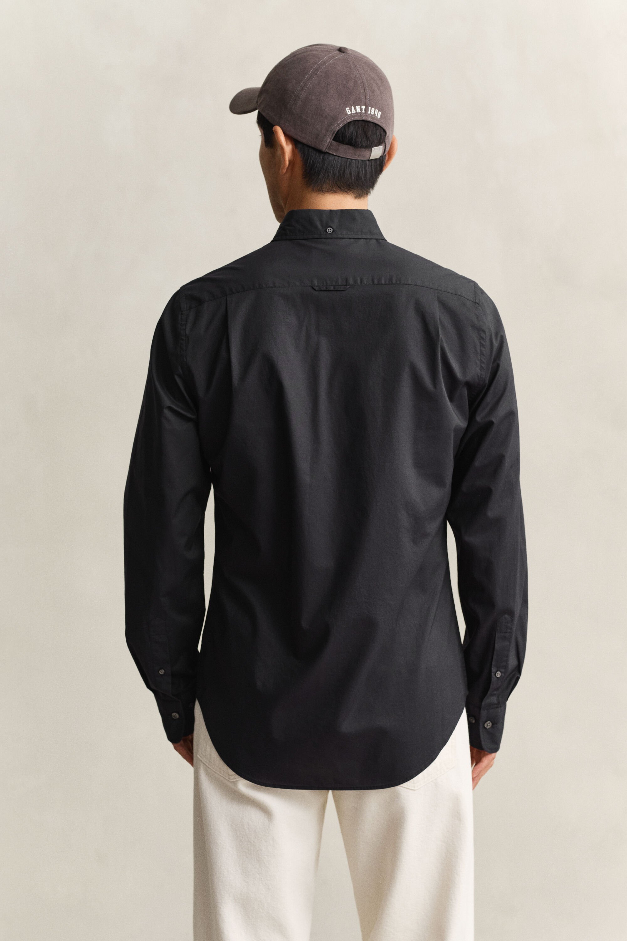 Camisa Slim Fit clásica de popelina