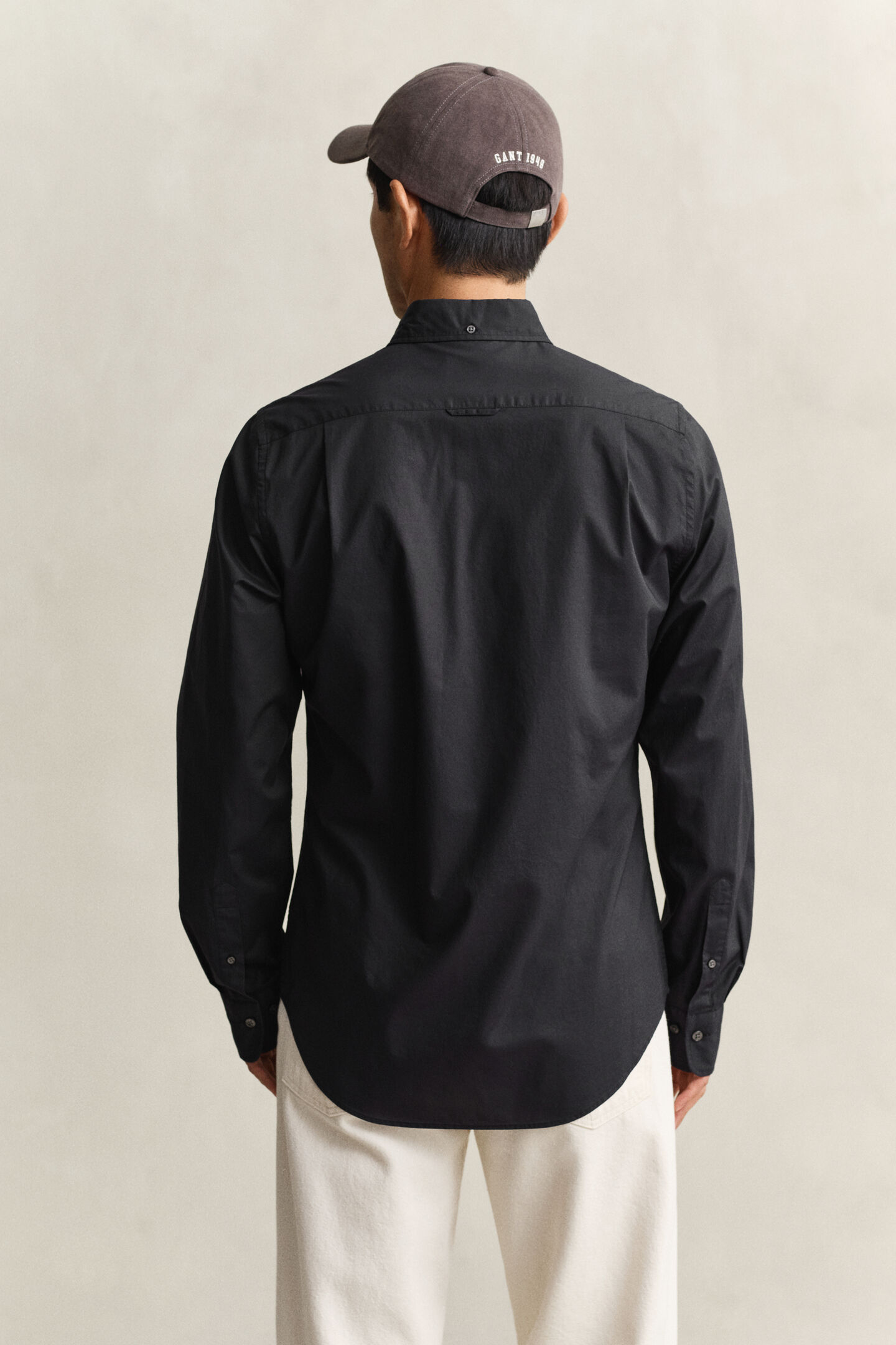 Camisa Slim Fit cl&aacute;sica de popelina