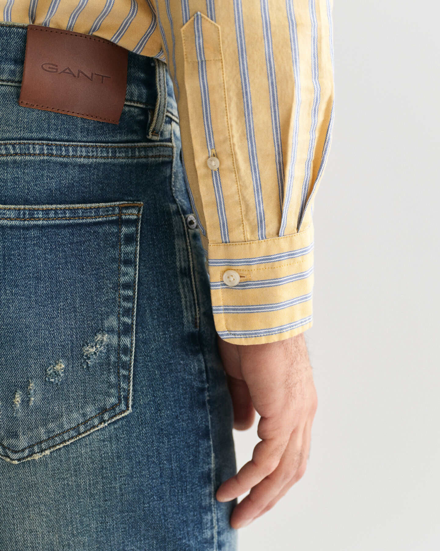 Camisa Oxford Regular Fit Archive a rayas