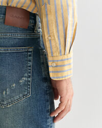 Camisa Oxford Regular Fit Archive a rayas