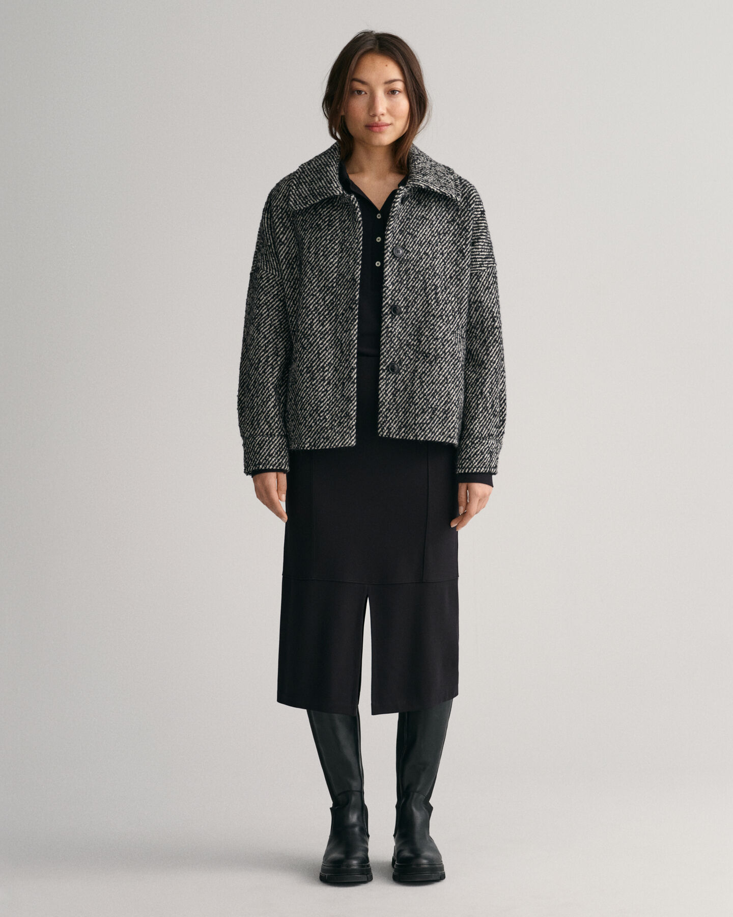 Falda Slim Fit de punto