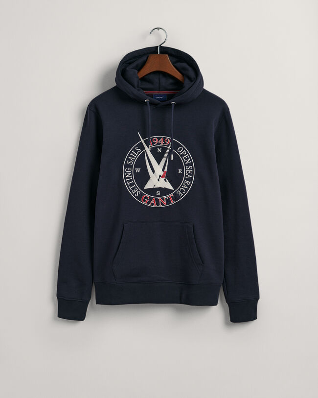 Sudadera con capucha Sail Graphic