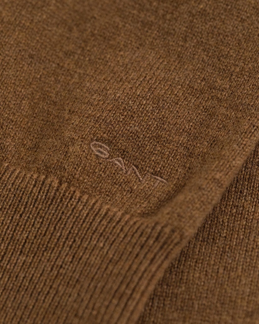 Vestido de punto de lana de oveja muy fina