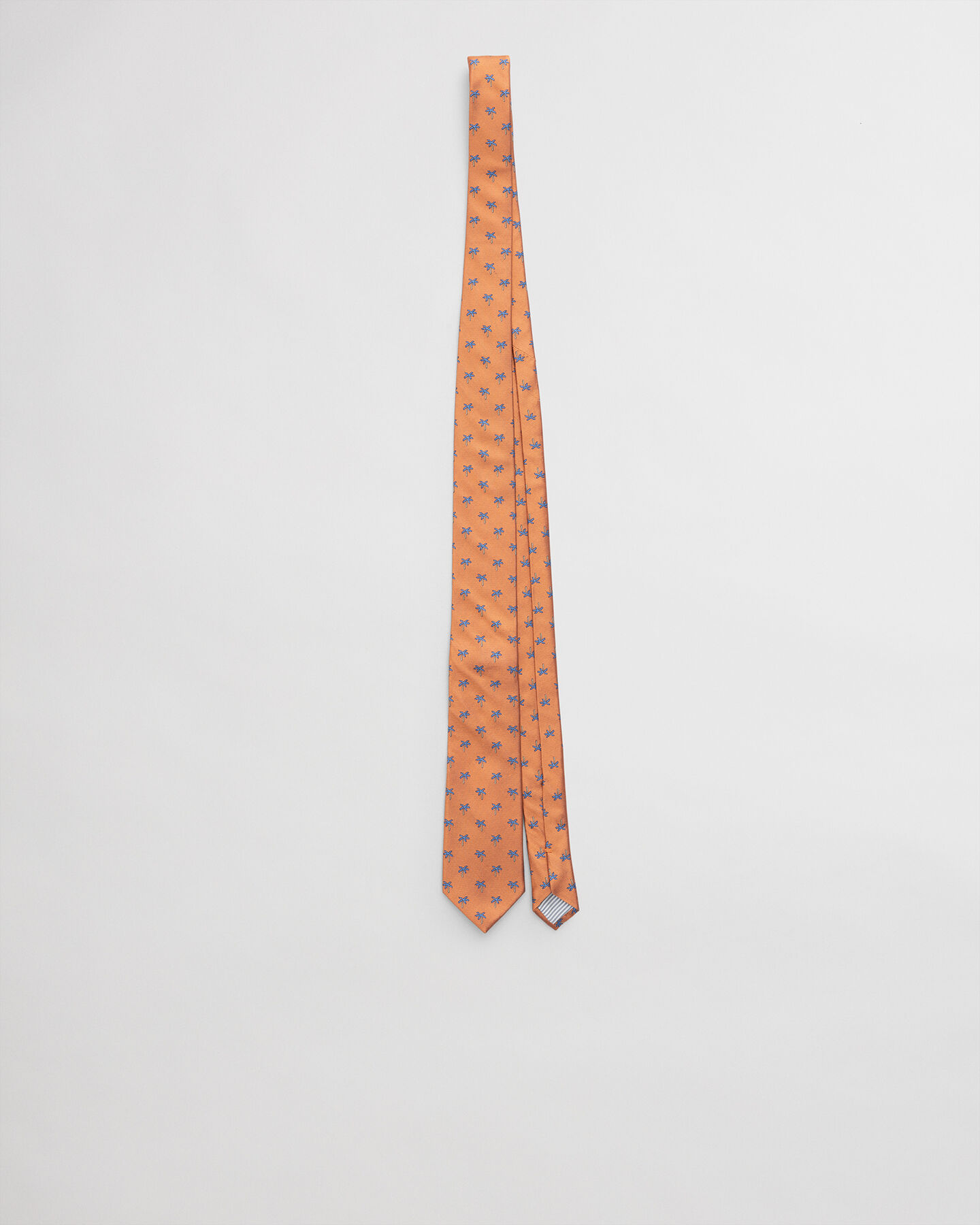 Corbata de seda con estampado Palm Tree