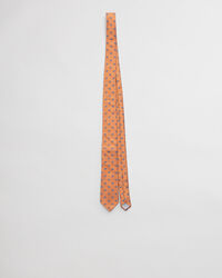 Corbata de seda con estampado Palm Tree