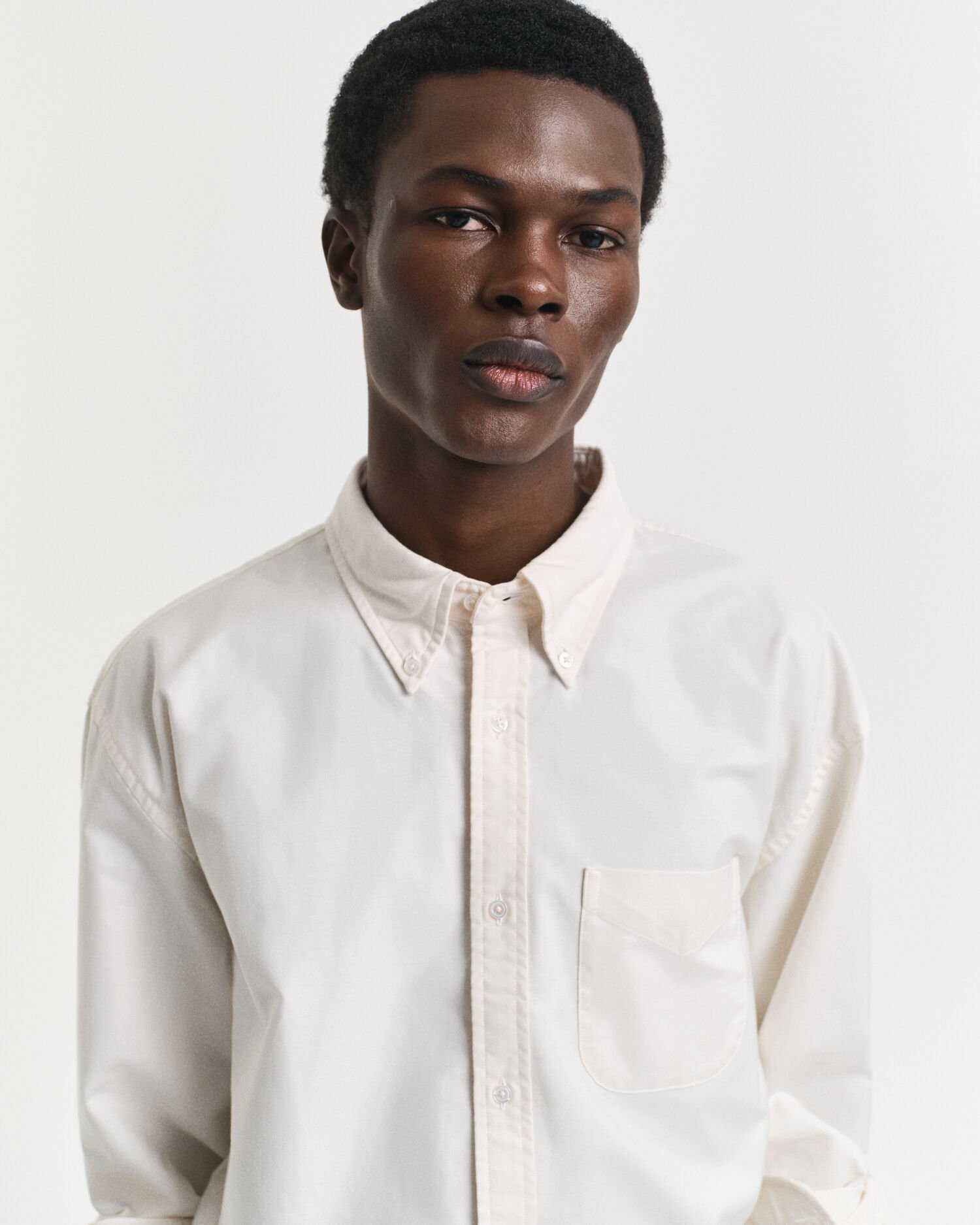 Camisa Oxford Relaxed Fit US