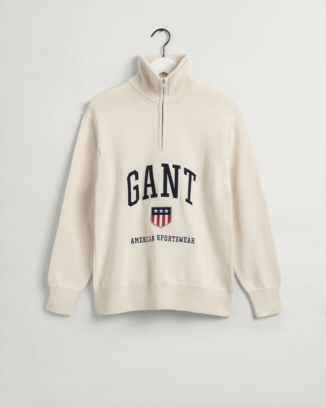 Jersey con media cremallera Retro Shield