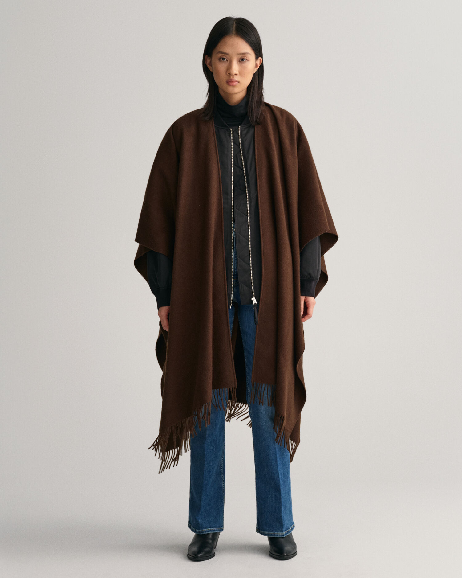 Poncho de lana