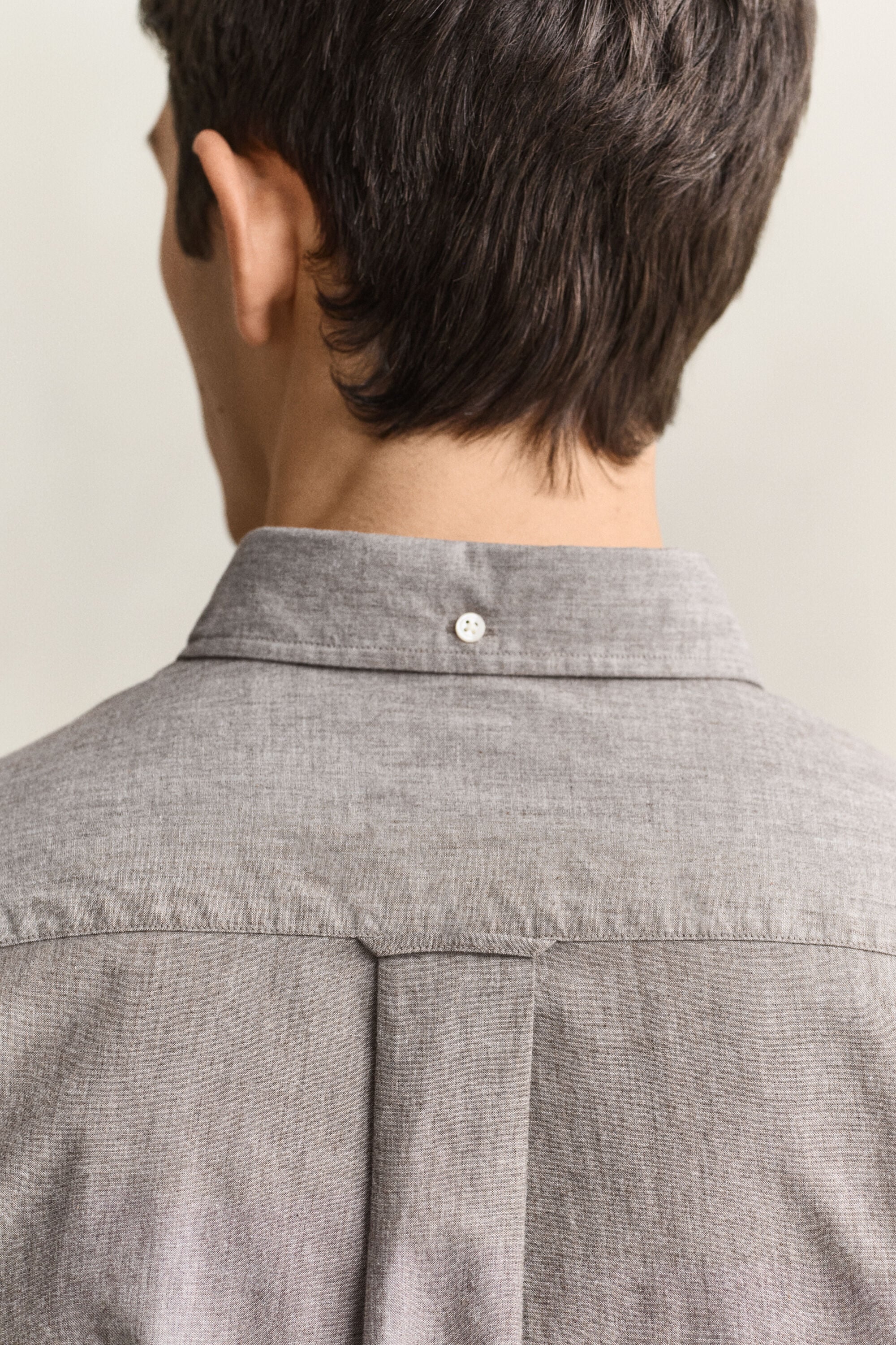 Camisa de popelina jaspeada Archive