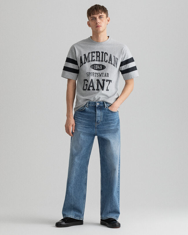 Vaqueros holgados de pernera recta