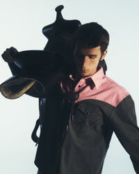 Camisa Relaxed Fit Wrangler x GANT Neon Western