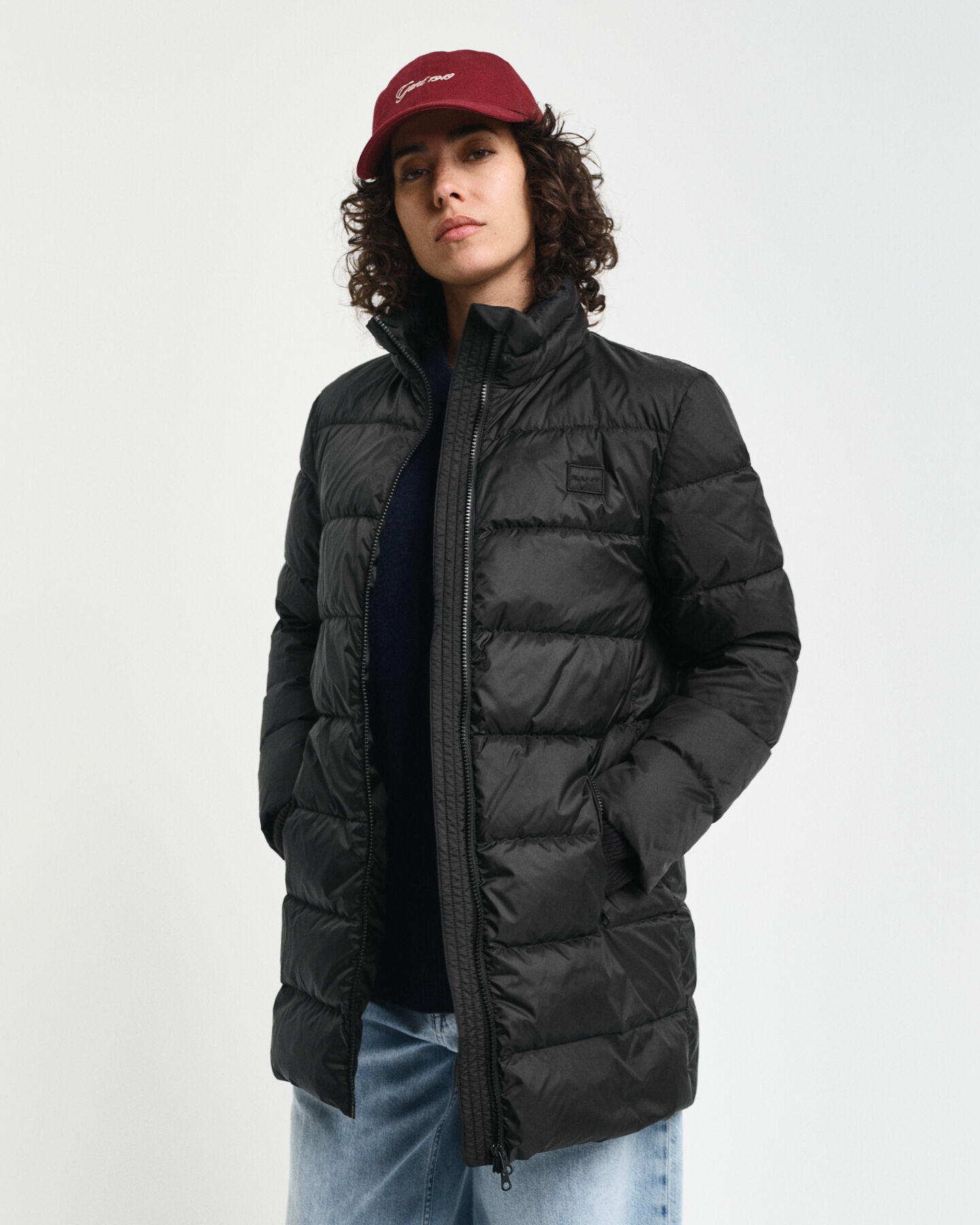 Abrigo de plumón ligero