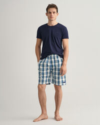Pantalones de pijama cortos a cuadros