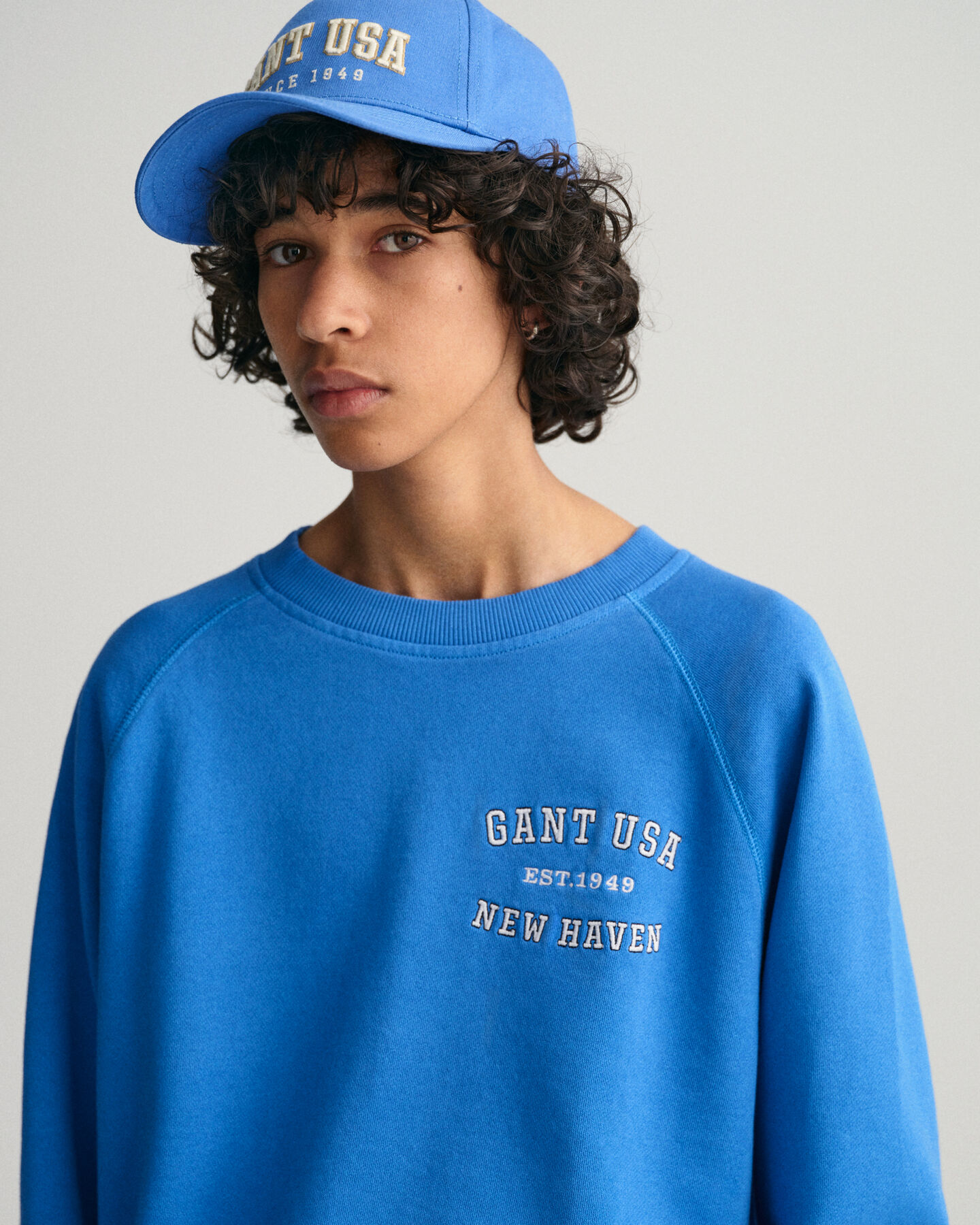 Sudadera de cuello redondo USA Graphic Teen Boys