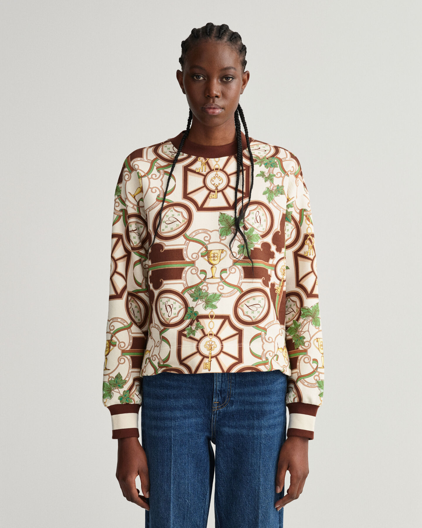 Jersey de cuello redondo American Luxe