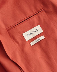 Americana de traje en algod&oacute;n y lino