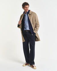 Jersey con cremallera y microtextura