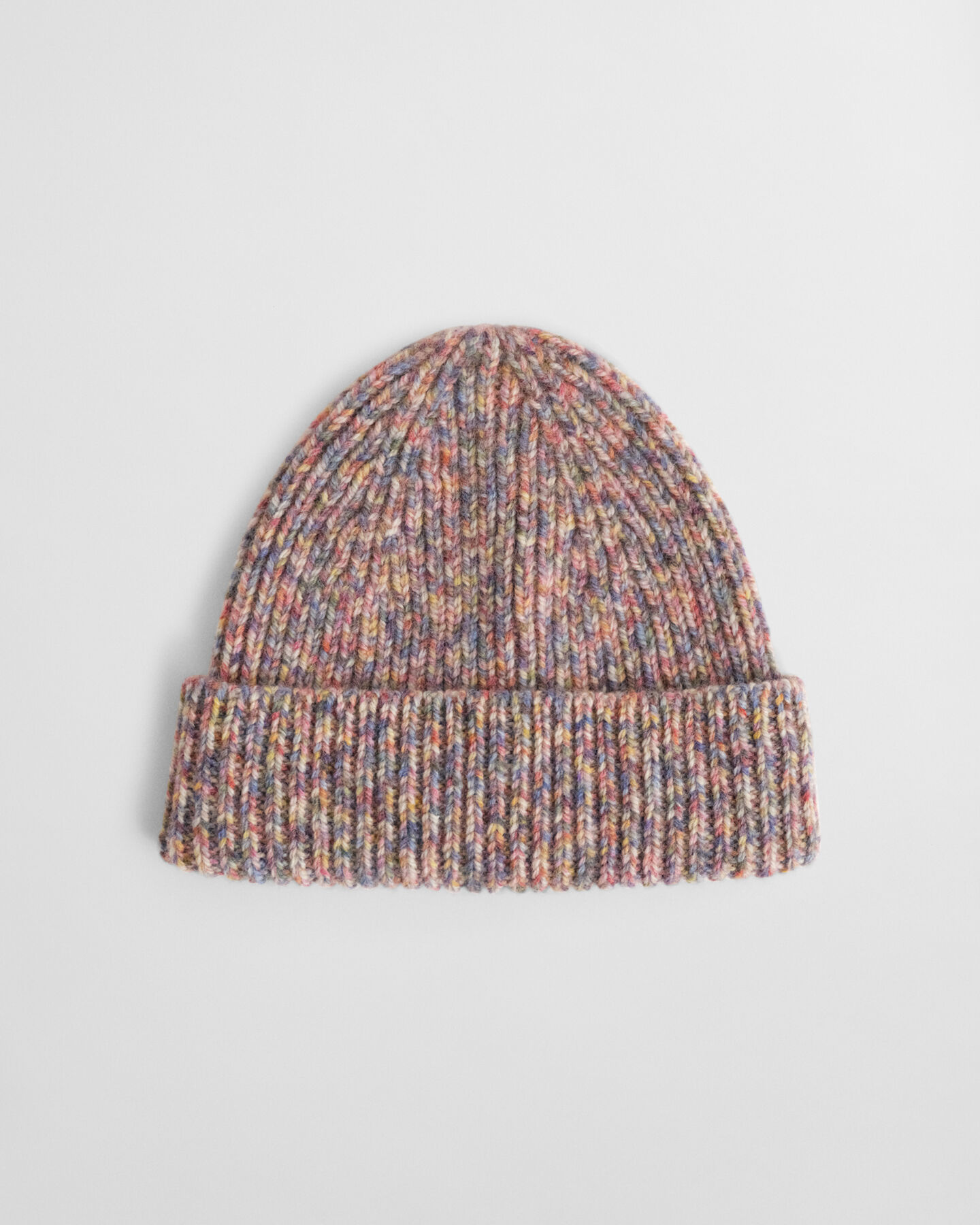 Gorro multicolor acanalado