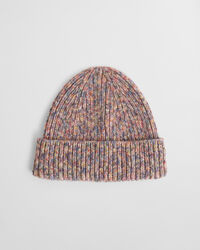 Gorro multicolor acanalado