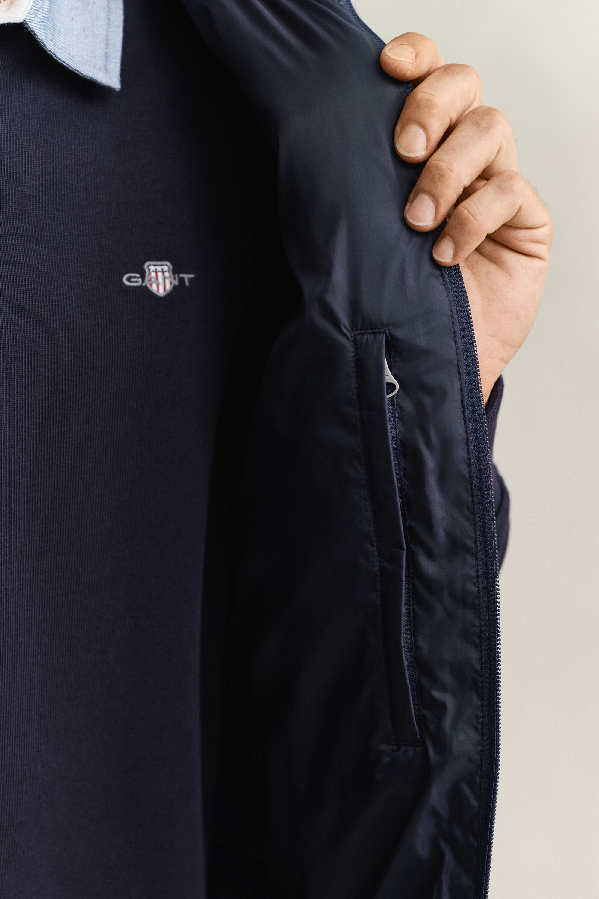 Chaleco de plumón ligero