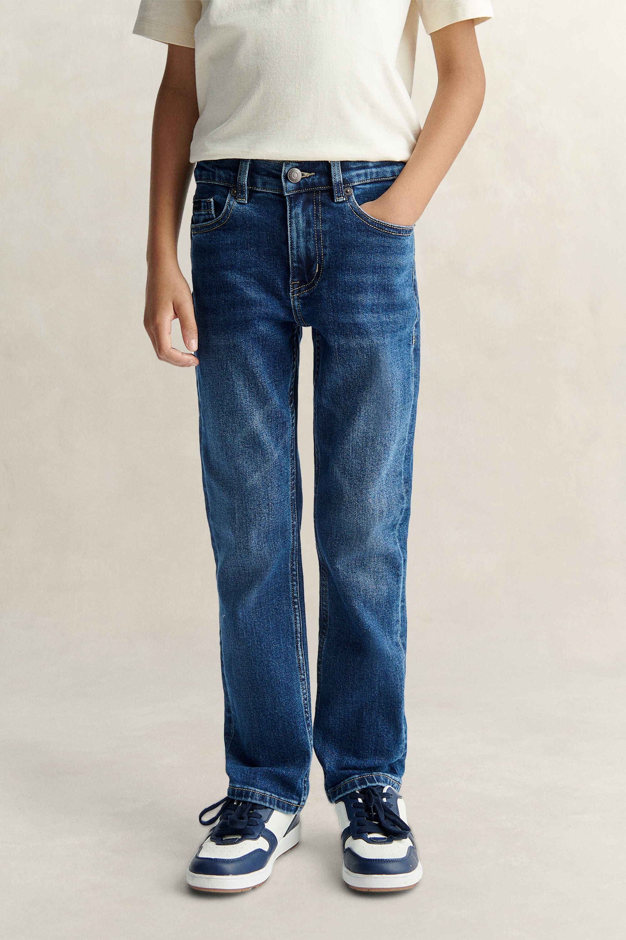 Vaqueros Straight Fit Teen Boys