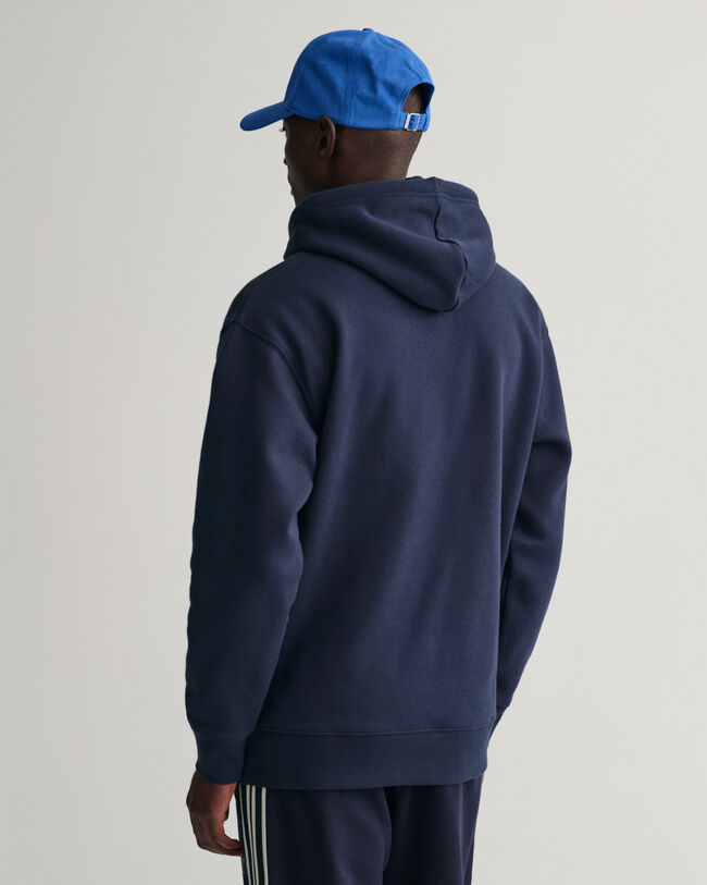 Sudadera con capucha Retro Crest