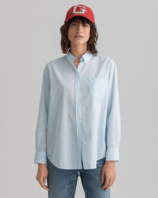 Camisa Relaxed Fit a cuadros Vichy