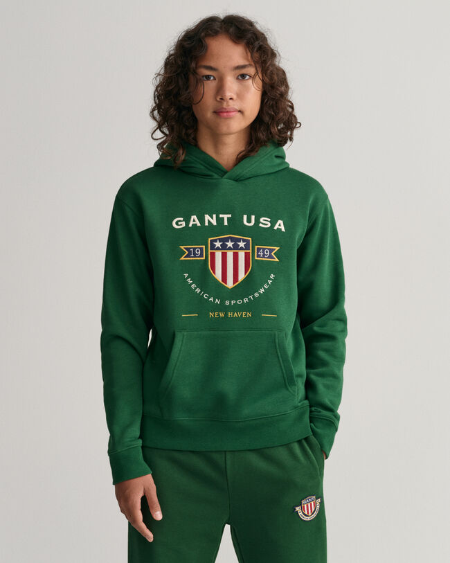 Sudadera con capucha Banner Shield Teens