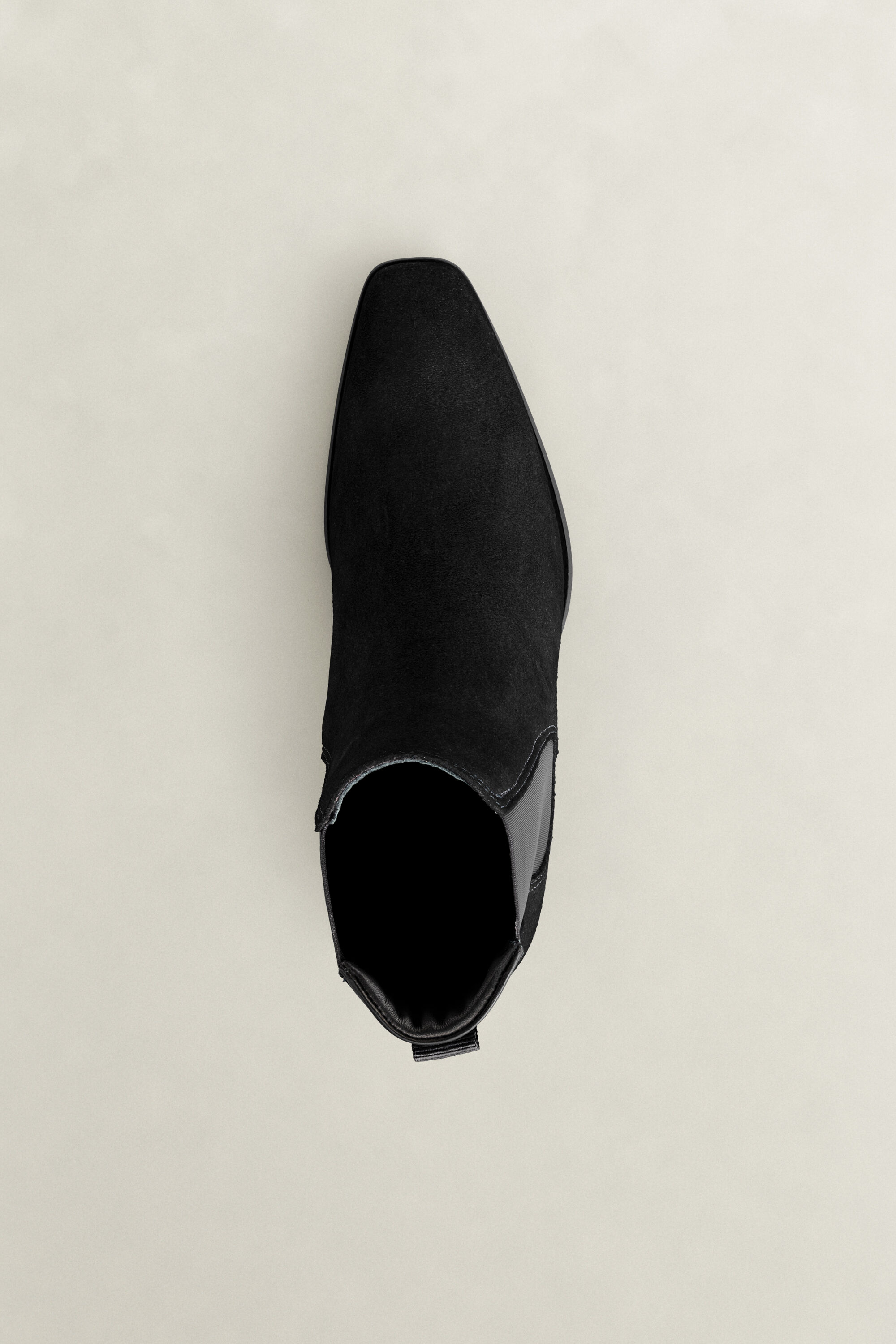 Botines Chelsea de ante Bassotte