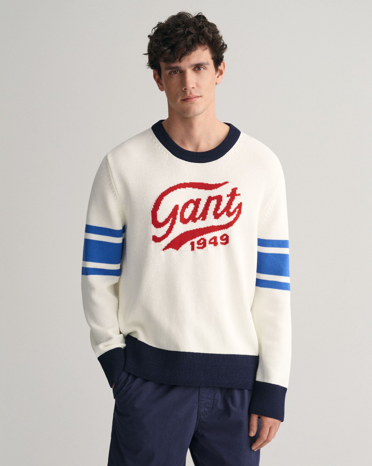 Jersey de cuello redondo GANT Varsity