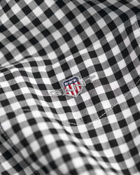 Camisa Regular Fit clásica de popelina a cuadros Vichy