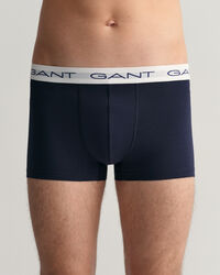 Paquete de tres b&oacute;xers con estampado Tropical Leaves