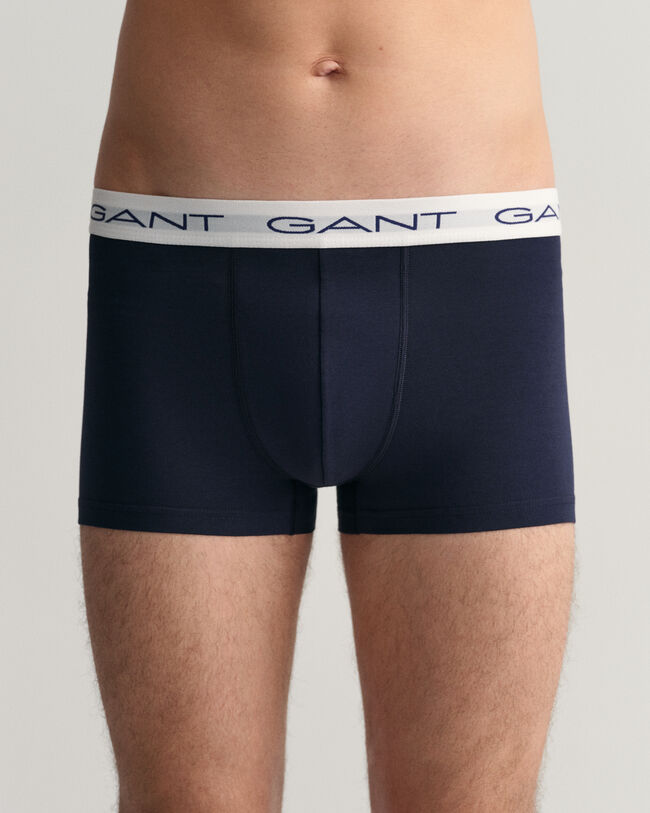 Paquete de tres b&oacute;xers con estampado Tropical Leaves