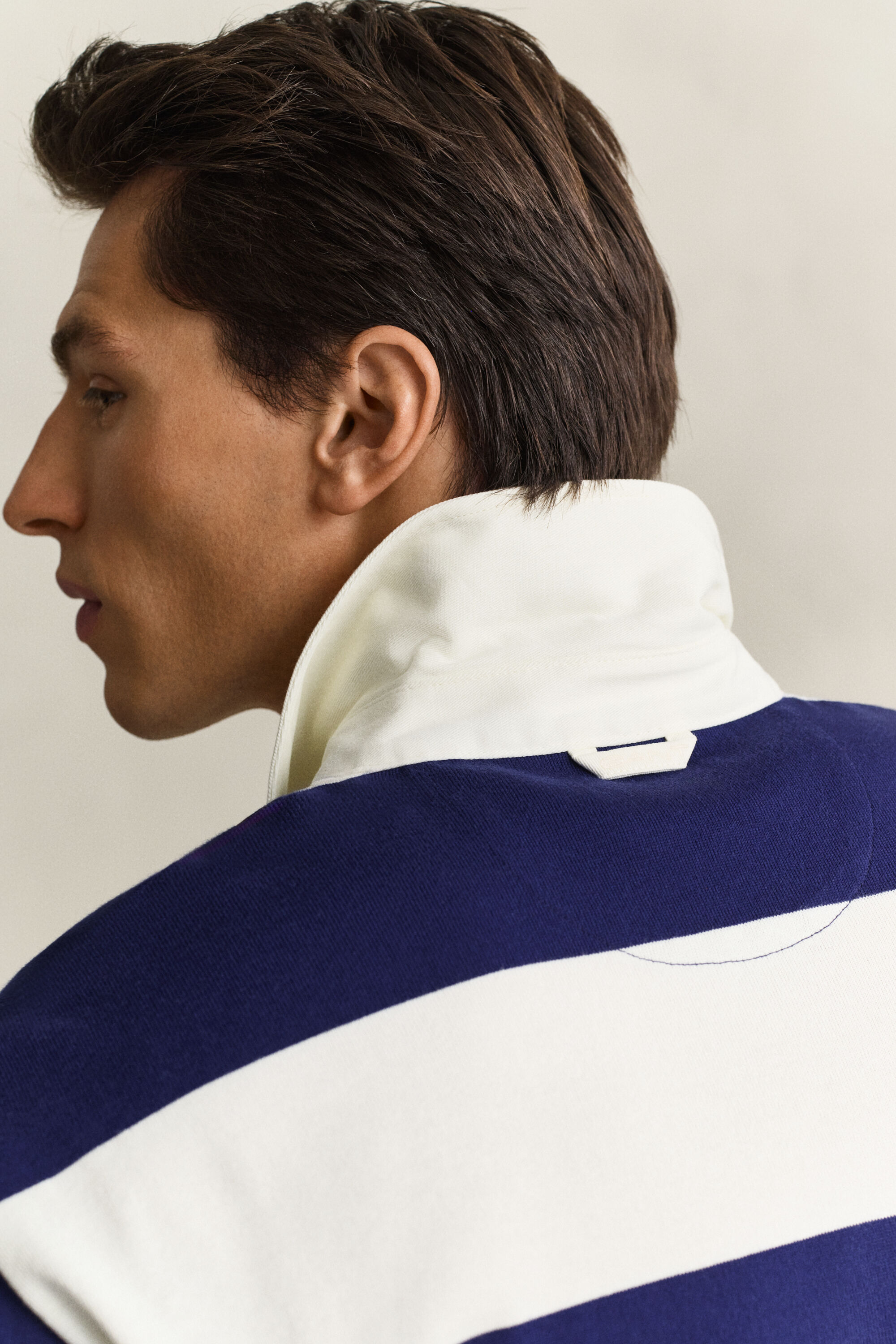 Heavy Rugger de rayas Gant x Yale