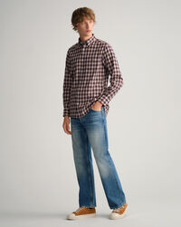 Camisa de cuadros y franela Regular Fit