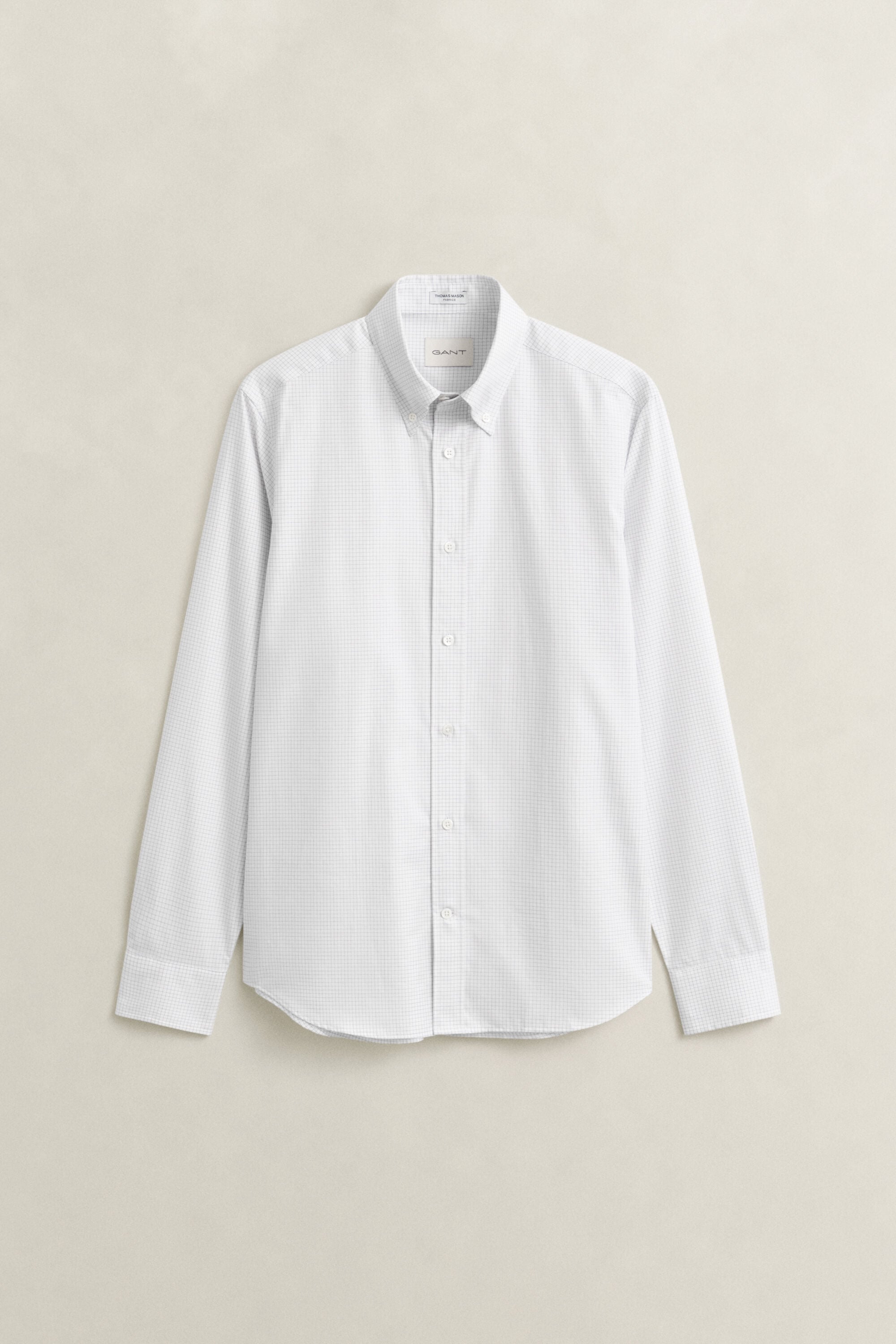 Camisa de vestir de sarga a cuadros