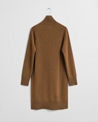 Vestido de punto de lana de oveja muy fina