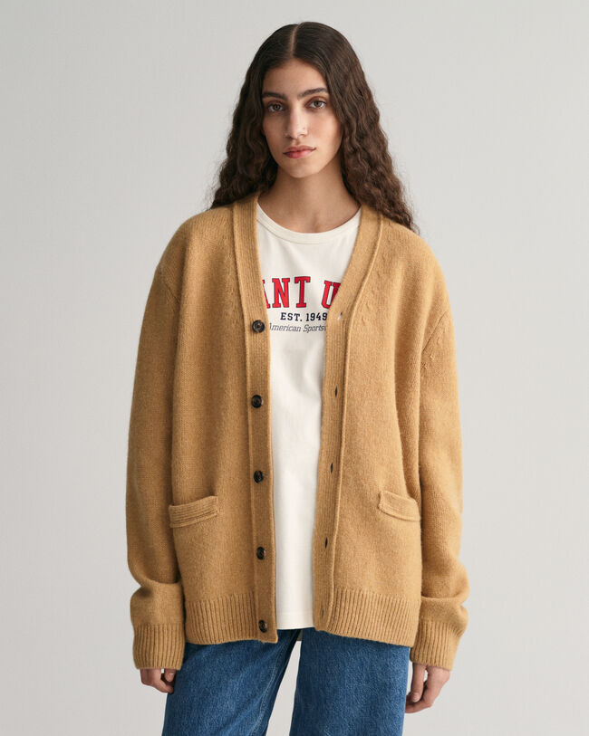 Cárdigan de lana suave